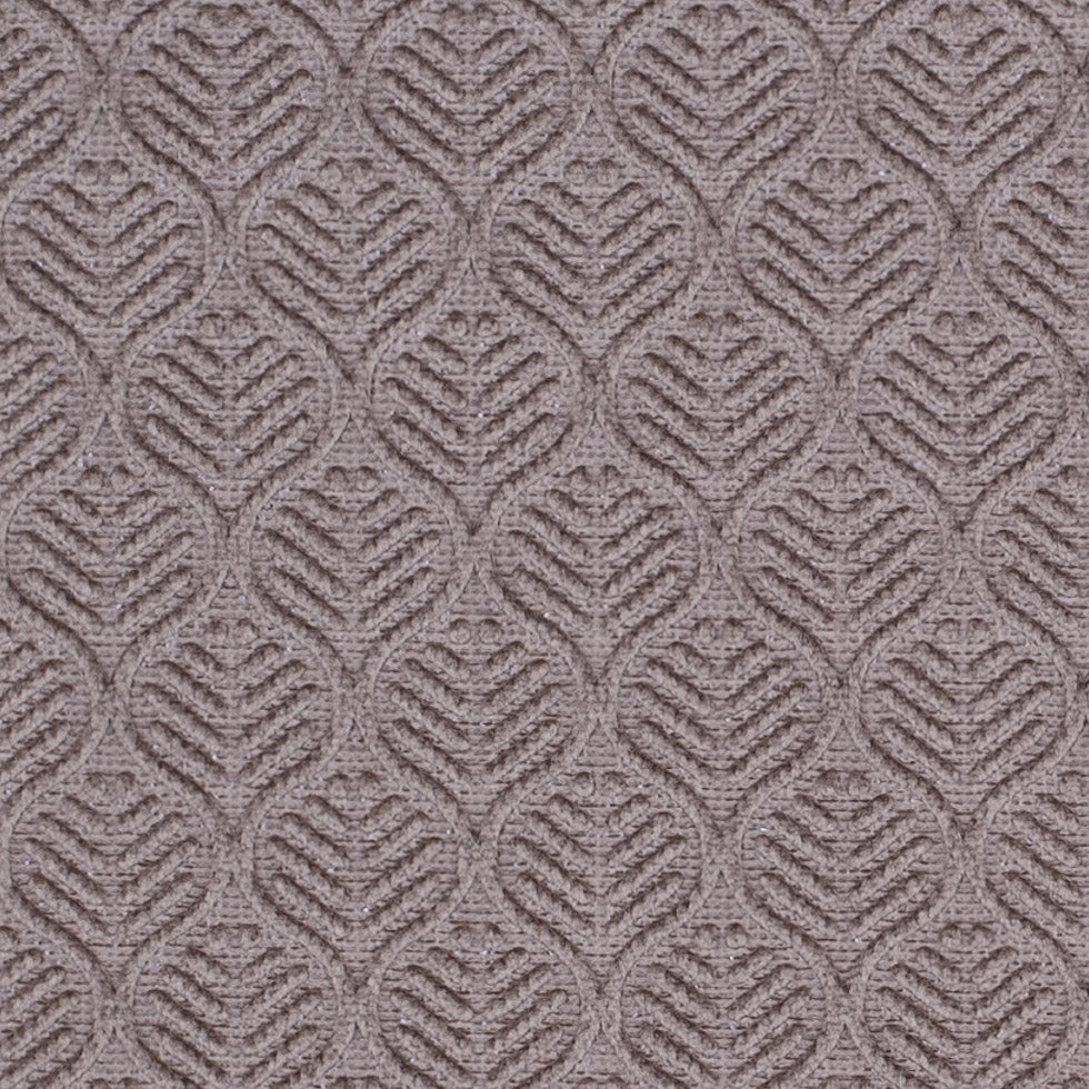Taupe Geometric Cut Velvet