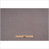 Taupe Geometric Cut Velvet