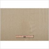 Pale Gold Herringbone Cut Velvet