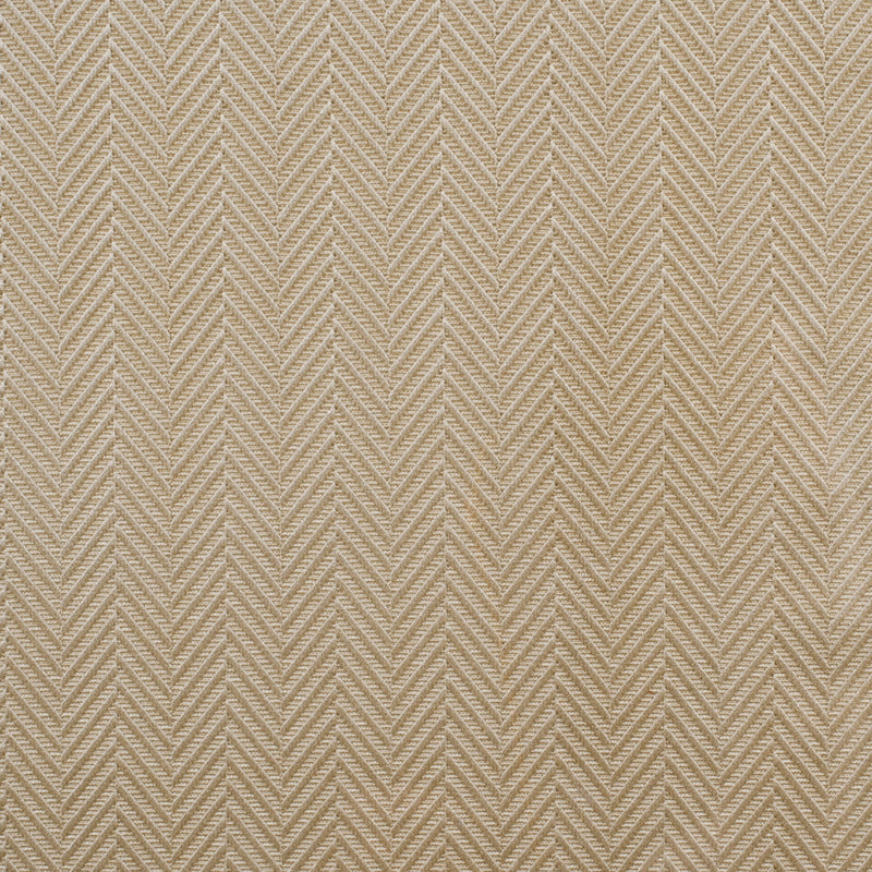 Pale Gold Herringbone Cut Velvet