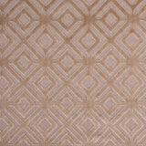 Camel Geometric Cut Velvet