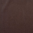 Brown Herringbone Cut Velvet