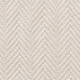 Beige Herringbone Cut Velvet