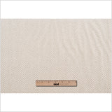 Beige Herringbone Cut Velvet