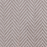 Pale Taupe Herringbone Cut Velvet
