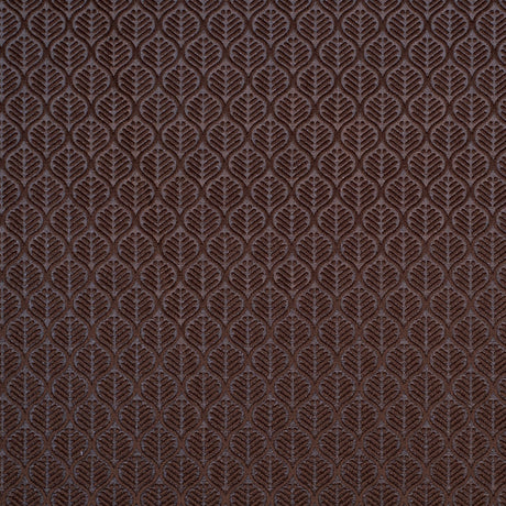 Brown Geometric Cut Velvet