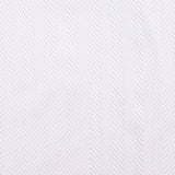 Ivory Herringbone Cut Velvet