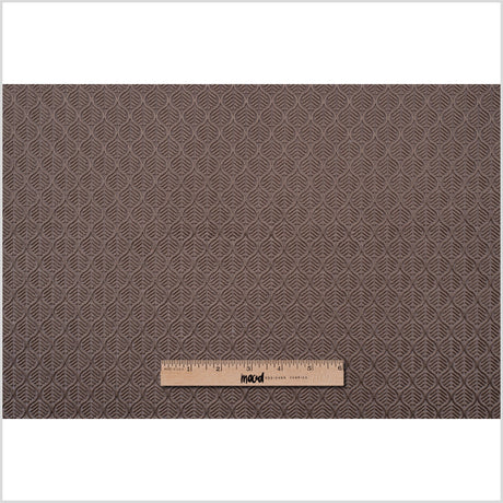 Caramel Geometric Cut Velvet