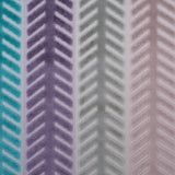 Multicolor Geometric Cut Velvet