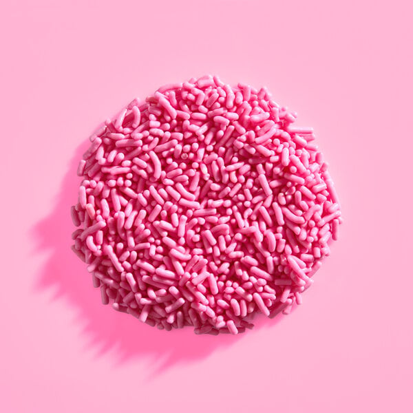 Adourne Expressions Natural Pink Sprinkles 10 lb.