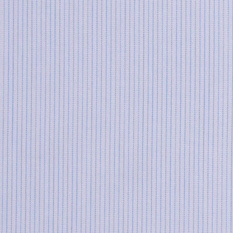 Blue Pinstripe 100% Cotton Shirting