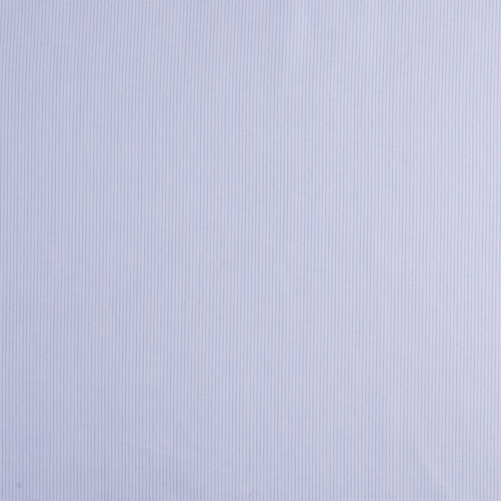Blue Pinstripe 100% Cotton Shirting