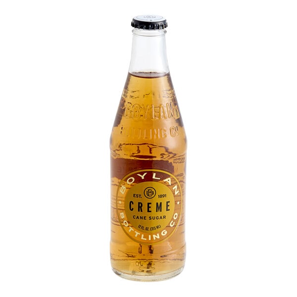 Boylan Bottling Co. Creme Soda 12 fl. oz. - 24/Case