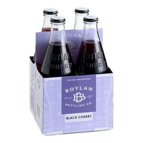 Boylan Bottling Co. 12 fl. oz. Black Cherry Soda - 24/Case