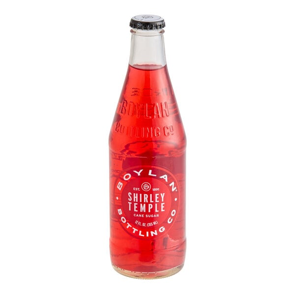 Boylan Bottling Co. Shirley Temple Soda 12 fl. oz. - 24/Case