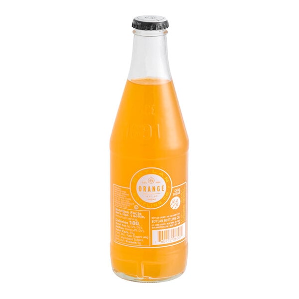 Boylan Bottling Co. Orange Soda 12 fl. oz. - 24/Case
