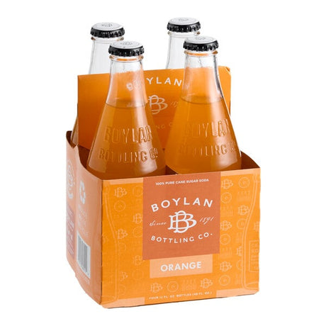 Boylan Bottling Co. Orange Soda 12 fl. oz. - 24/Case