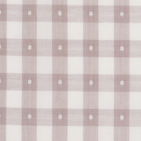 Steven Alan Beige/Ecru Checkered Cotton Shirting