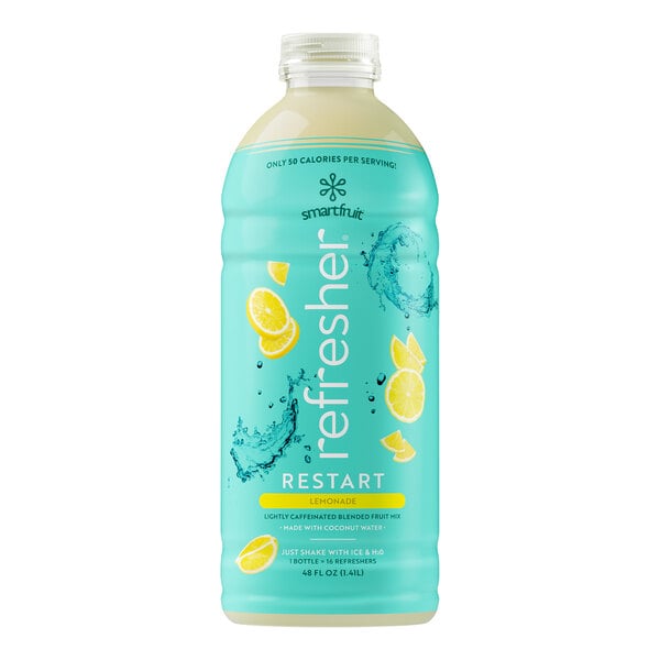 Smartfruit Restart Lemonade Refresher Beverage 1:1 Concentrate 48 fl. oz.