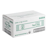 Cafe Delight Organic White Sugar Packet 2.8 Gram - 2,000/Case