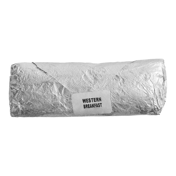 Tres Picosos Foil-Wrapped Western Breakfast Burrito 8 oz. - 20/Case
