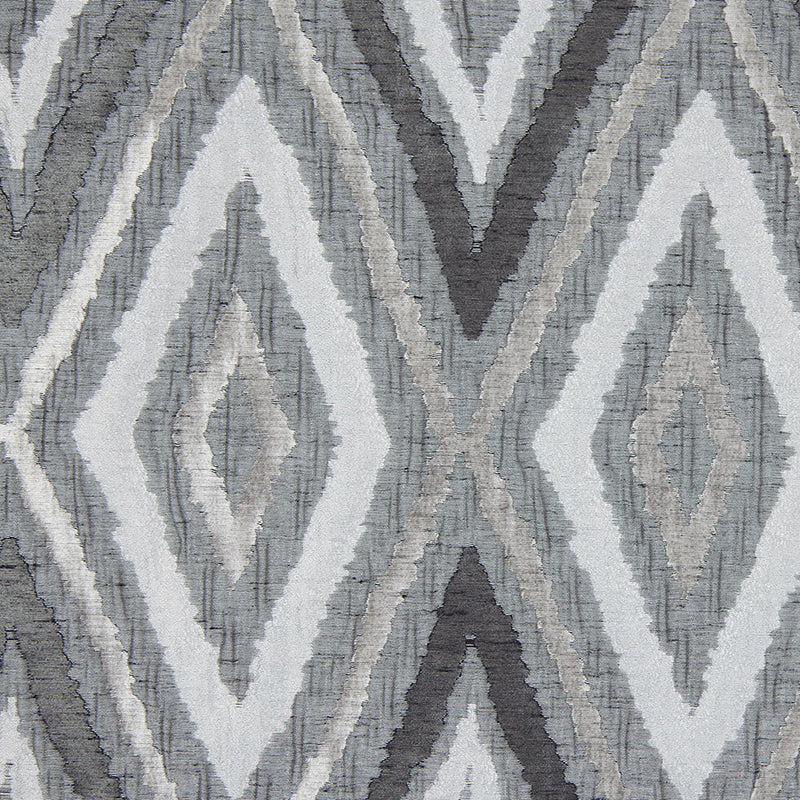 Gray/Silver Dramatic Diamonds Brocade