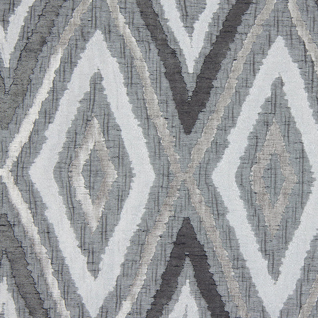 Gray/Silver Dramatic Diamonds Brocade