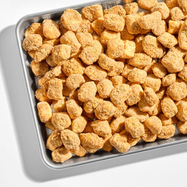 Kaufhold's Kurds Breaded Cajun Cheese Curds 5 lb. - 2/Case
