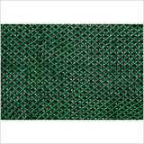 Lacey Diamonds Acrylic Knit - Black and Bright Green
