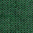 Lacey Diamonds Acrylic Knit - Black and Bright Green