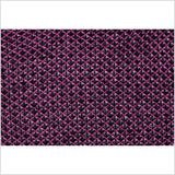 Lacey Diamonds Acrylic Knit - Black and Hot Pink
