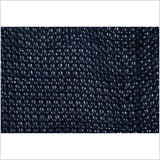 Lacey Diamonds Acrylic Knit - Black and Royal Blue