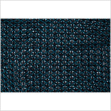 Lacey Diamonds Acrylic Knit - Black and Teal