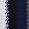 Navy, Black and Gray Big Zig Zags Soft Sweater Knit