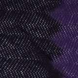 Purple, Black and White Big Zig Zags Soft Sweater Knit