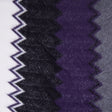 Purple, Black and White Big Zig Zags Soft Sweater Knit
