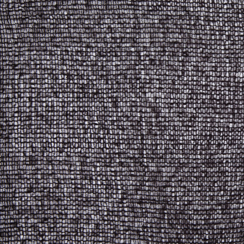 Black Open Weave Wool-Blend Sweater Knit