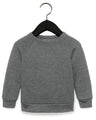 Bella + Canvas® Toddler Sponge Fleece Raglan Sweatshirt