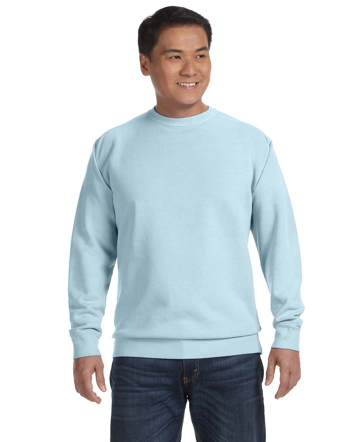 Comfort Colors® Crewneck Long Sleeve Sweatshirt