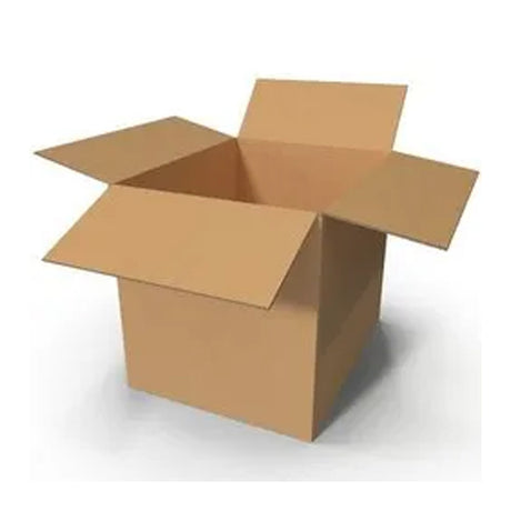 Durable 10x10x10 Inch Cardboard Box Ideal for Storage, Shipping & Organization