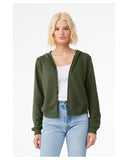 BELLA CANVAS full zip fleece hoodie