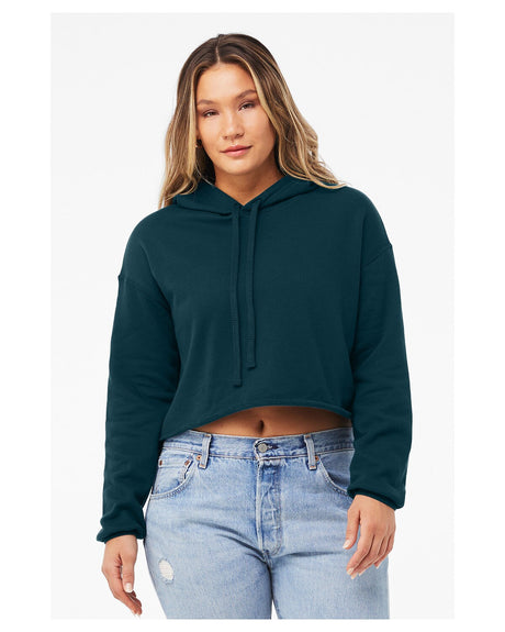 Bella + Canvas® Ladies Cropped Fleece Hoodie