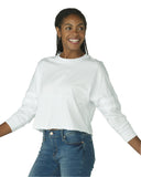 Boxercraft® Ladies Cropped Retro Pom Pom Jersey Fleece