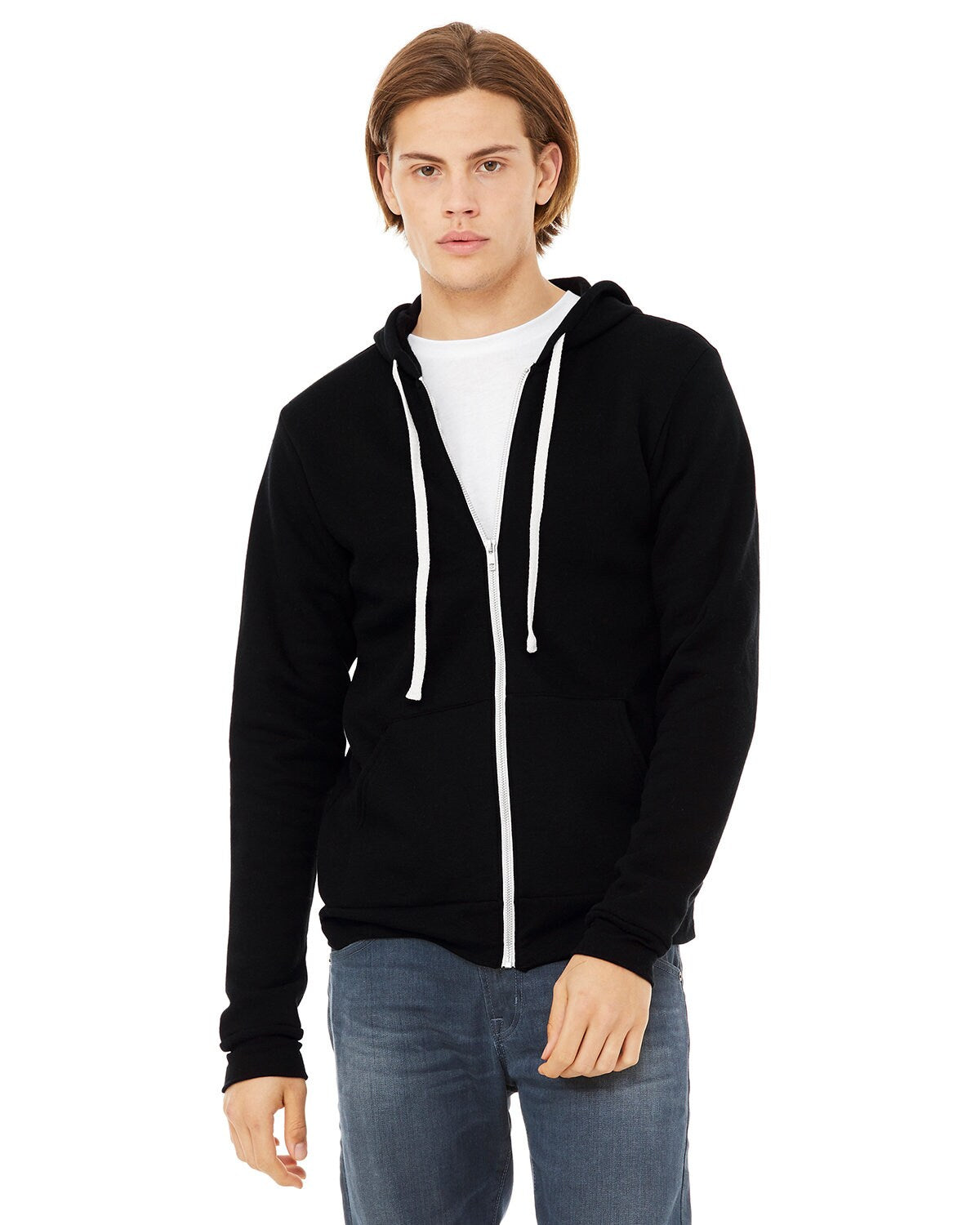 BELLA + CANVAS® Sponge Fleece Full Zip Hoodie