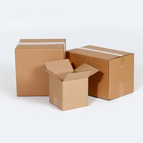 Durable 6" x 6" x 3" Packing Boxes for Compact Shipping