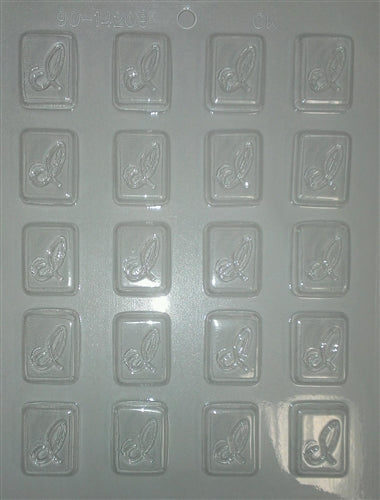 Initial I Mint Chocolate Mold