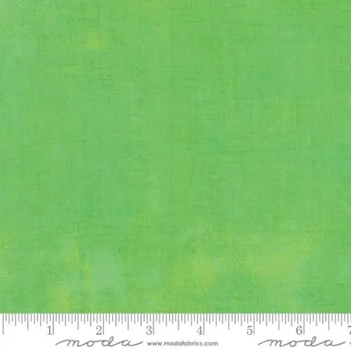 Cotton Fat Quarter Green Kiwi Grunge Basics