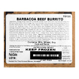 Tres Picosos Foil-Wrapped Barbacoa Beef Burrito 8 oz. - 20/Case