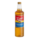 Torani Classic Caramel Flavoring Syrup Plastic Bottle 1 Liter - 6/Case