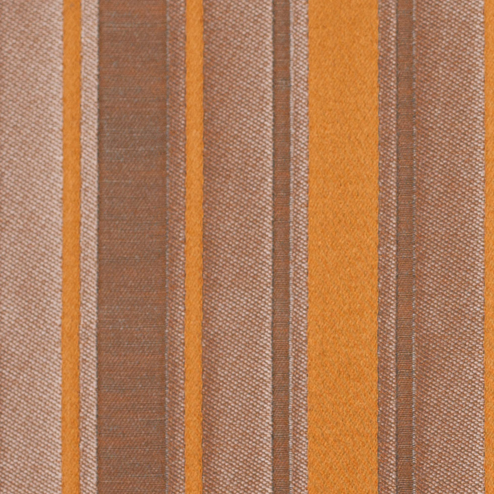 Orange Satiny Textured Poly Stripes